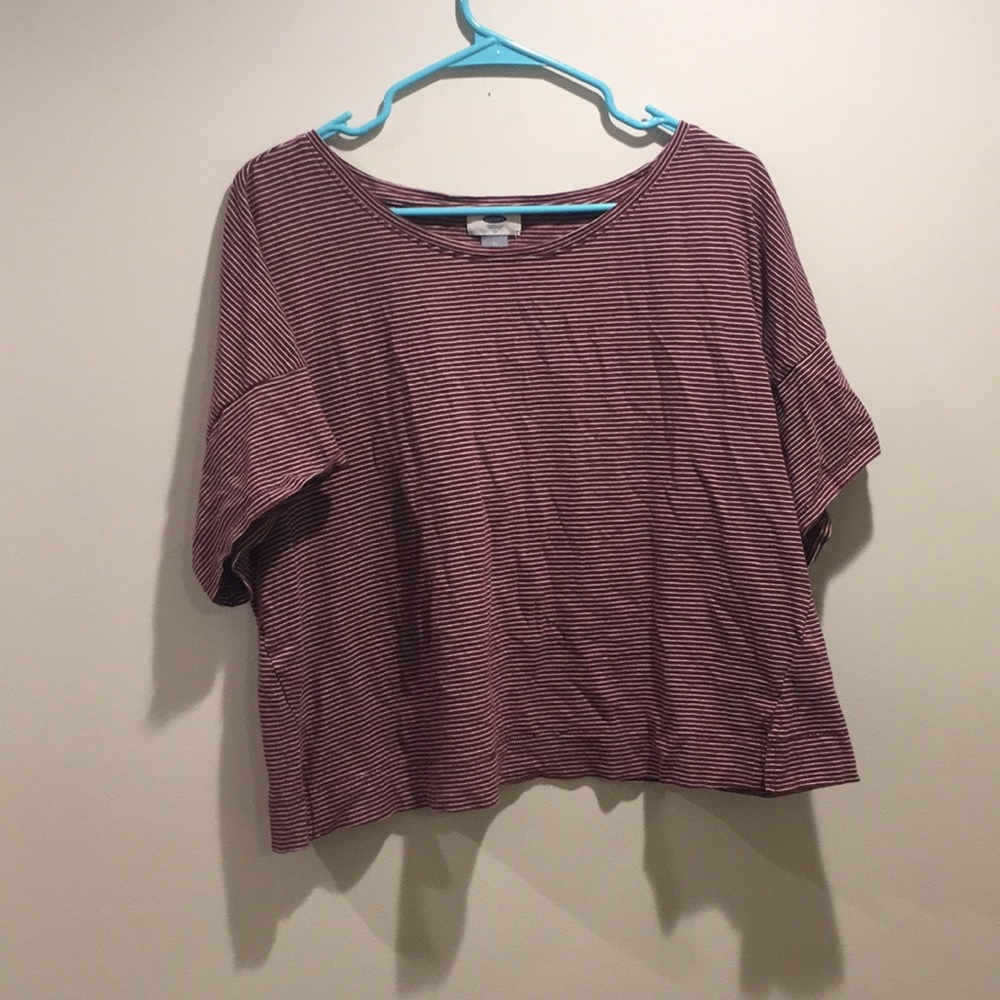 Stripped crop top